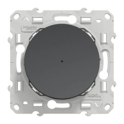 Wiser Odace - bouton poussoir - 10A - zigbee - anthracite - S540530W Schneider Electric