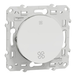 Odace - interrupteur VMC - sans position arrêt - blanc - S520233 Schneider Electric