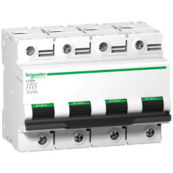 Acti9 C120H Disjoncteur Modulaire 4P 80 A, courbe B, 15 kA - A9N18435 Schneider Electric