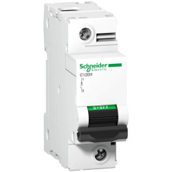 Acti9 C120H Disjoncteur Modulaire 1P 80 A, courbe C, 15 kA - A9N18446 Schneider Electric