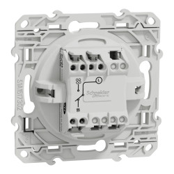 Odace - interrupteur VMC - sans position arrêt - blanc - S520233 Schneider Electric
