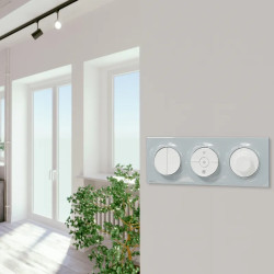 Odace - interrupteur VMC - avec position arrêt - blanc - S520243 Schneider Electric