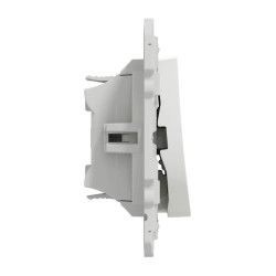 Odace - va-et-vient lumineux ou témoin - blanc - 10A - LED orange 1,5mA - S520263 Schneider Electric