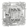 Odace - va-et-vient + va-et-vient lumineux - blanc - 10A  - LED 1,5mA - S520273 Schneider Electric