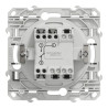 Odace - va-et-vient - blanc - 10A - griffes montées - S525204 Schneider Electric