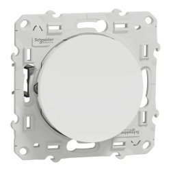 Odace - permutateur - blanc - 10A - griffes montées - S525205 Schneider Electric