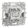 Odace - permutateur - blanc - 10A - griffes montées - S525205 Schneider Electric