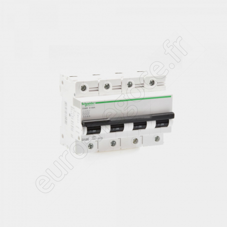 Disjoncteur C120  - A9N18523 - C120H 4P 80A D 15kA