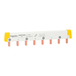 Peigne raccord 2P 100A 8mod - A9XPH208 Schneider Electric
