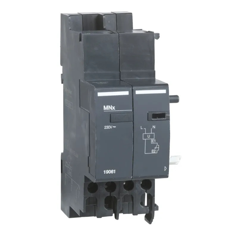 Acti9 - Déclencheur voltmétrique - MNx - 220Vca à 240Vca - 50/60Hz - 19061 Schneider Electric