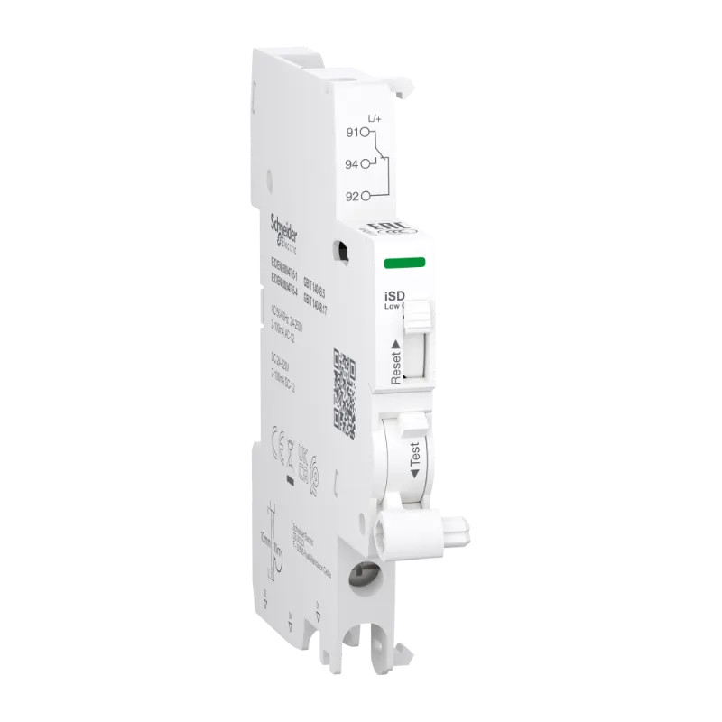 Acti9 Contact Auxiliaire Bas niveau 1 SD - Courant 2mA à 100mA ca/dc - A9A26917 Schneider Electric