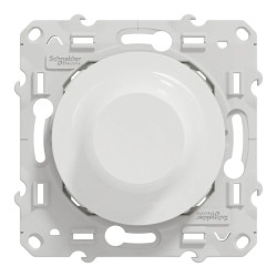 Wiser Odace - variateur rotatif LED - 2fils - zigbee - blanc - S520513W Schneider Electric
