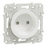 Odace - prise de courant 2P - blanc - connexions à vis - S520033 Schneider Electric