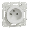 Odace - prise de courant 2P+T - blanc - connexions à vis - S520039 Schneider Electric