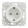 Odace - prise de courant 2P+T - standard Schuko allemand - blanc - S520057 Schneider Electric