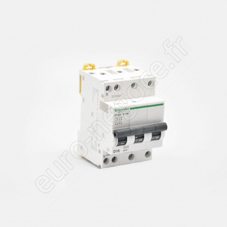Circuit Breakers iDT40 / DT40  - A9N21414 - Fin de série : Disj. DT40N 3P+N 6A D 6kA / 10kA