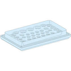 PrismaSeT G - Plaque passe-câbles montage direct - 39 entrées - LVS08898 Schneider Electric