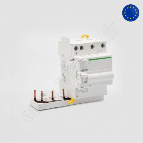 Add-On Residual Current Modules iDT40 / DT40  - A9N21491EU - Fin de série : Vigi TG40/C40 3P+N 25A 300mA AC (amont)