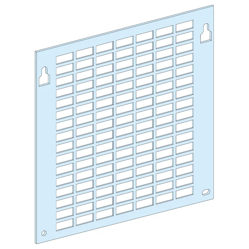 Platine perforée plate 4M L600 - LVS03170 Schneider Electric