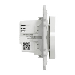 Wiser Odace - variateur poussoir - 2 fils - zigbee - blanc - S520522W Schneider Electric