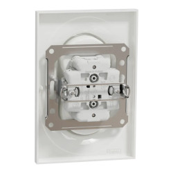 ODACE PC 2P+T DOUBLE BLC - S521089 Schneider Electric