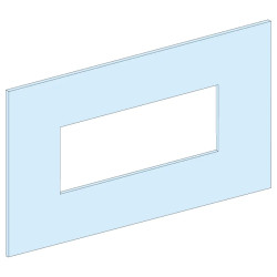 PrismaSeT G - Plastron inv. monobloc INS250-5M-L600-Fixe-RAL9003 - LVS03247 Schneider Electric