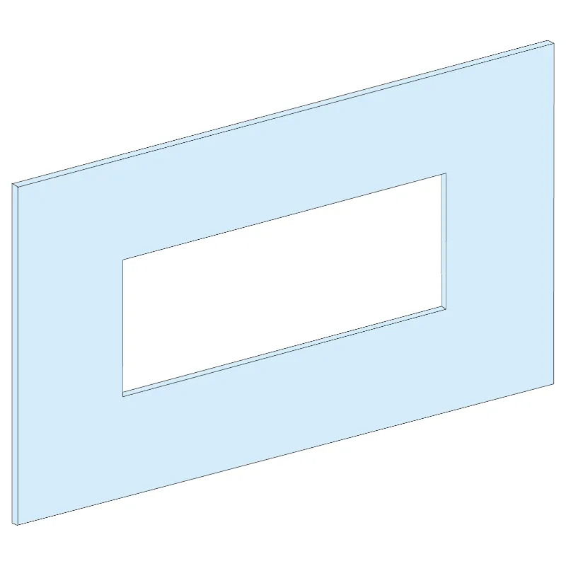 PrismaSeT G - Plastron inv. monobloc INS250-5M-L600-Fixe-RAL9003 - LVS03247 Schneider Electric