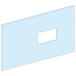 PrismaSeT G - Plastron INS-INV630-10M-L:600-vertical-Fixe-RAL9003 - LVS03274 Schneider Electric