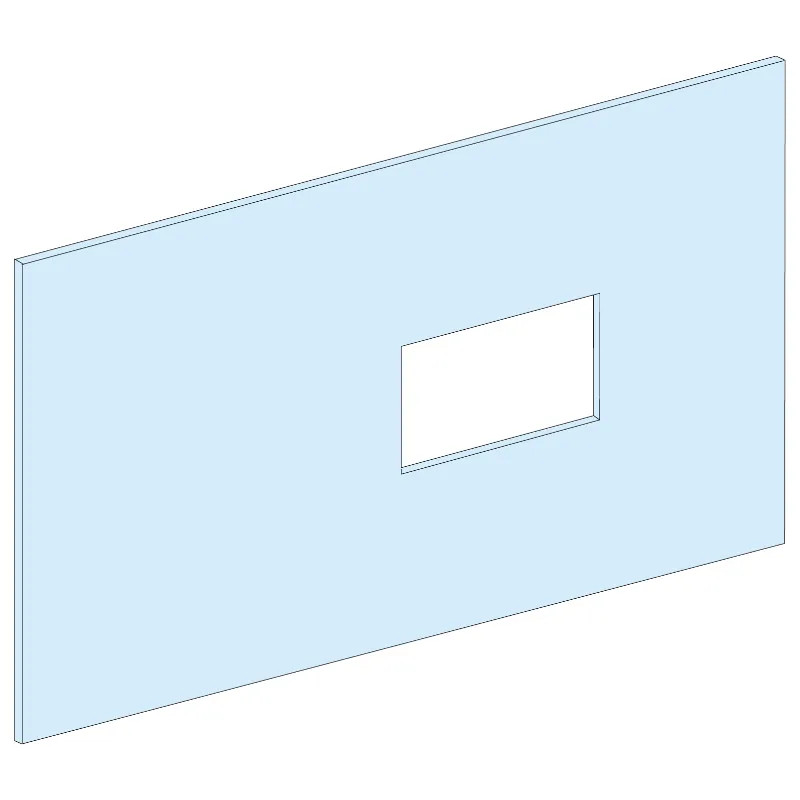 PrismaSeT G - Plastron INS-INV630-10M-L:600-vertical-Fixe-RAL9003 - LVS03274 Schneider Electric