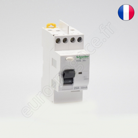Residual Current Circuit Breaker ITG40  - A9N21523F - Fin de série : ITG40 2P 40A 300MA AC