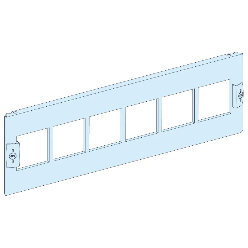 PrismaSeT G - Plastron mesure - 3M - L600 - 6 appareils 72 x 72 mm - LVS03910 Schneider Electric
