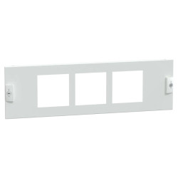 PrismaSeT G - Plastron mesure - 3M - L600 - 3 appareils 96 x 96 mm - LVS03911 Schneider Electric