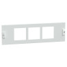 PrismaSeT G - Plastron mesure - 3M - L600 - 3 appareils 96 x 96 mm - LVS03911 Schneider Electric