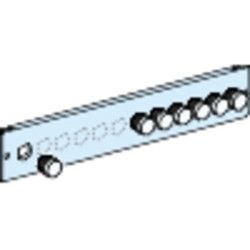 Plastron voyant bouton 2M L600 - LVS03914 Schneider Electric