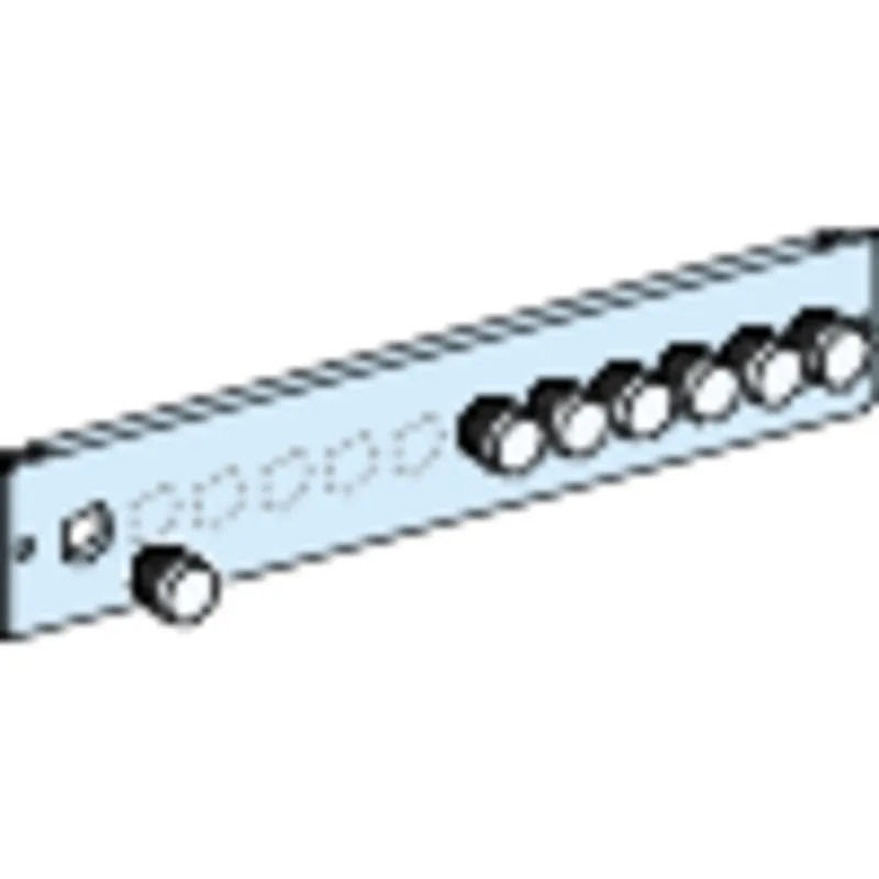 Plastron voyant bouton 2M L600 - LVS03914 Schneider Electric