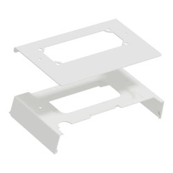 PrismaSeT G - Plaque passe-câble découpée sur toit bandeau vert - L300 - LVS08853 Schneider Electric