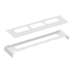 PrismaSeT G - Plaque passe-câble découpée sur toit bandeau vert - L850 - LVS08855 Schneider Electric