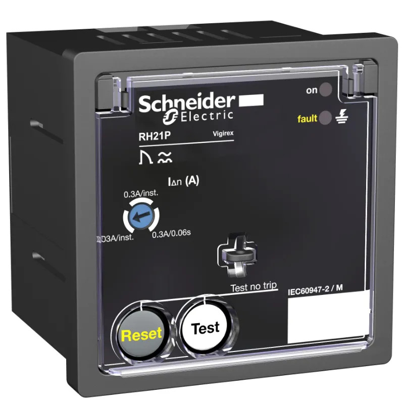 Vigirex RH21P 380-415VCA sensibilité 0,03A/0,3A instantané - 56264 Schneider Electric
