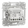 Wiser Odace - variateur rotatif LED - 2 fils - zigbee - alu - S530513W Schneider Electric
