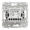 Wiser Odace - variateur rotatif LED - 2 fils - zigbee - alu - S530513W Schneider Electric