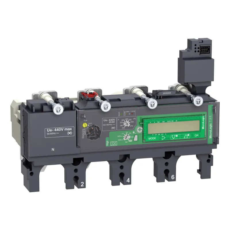 ComPacT NSX - Déclencheur MicroLogic 7.3 E 400A - 4P4D pour NSX400 - C4047E400 Schneider Electric