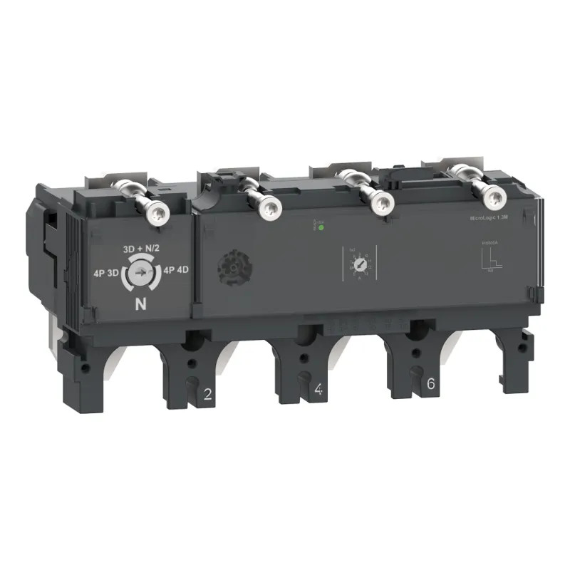 ComPacT NSX - Déclencheur MicroLogic 1.3 M 500A - 4P4D pour NSX630 - C6341M500 Schneider Electric
