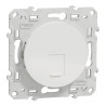 Odace - prise RJ45 - blanc - sans connecteur (empreinte Infraplus) - S520400 Schneider Electric