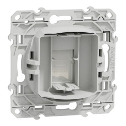 Odace - prise RJ45 - blanc - sans connecteur (empreinte Infraplus) - S520400 Schneider Electric