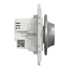 Wiser Odace - variateur rotatif LED - 2 fils - zigbee - alu - S530513W Schneider Electric