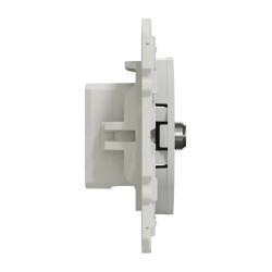 Odace - prise satellite - blanc - type F à visser - S520446 Schneider Electric