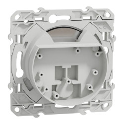 Odace - prise multiservice - blanc - griffes montées - S520457 Schneider Electric