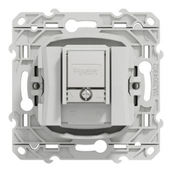 Odace - prise TV/FM/SAT - blanc - 2 entrées TV/FM et SAT - S520460 Schneider Electric