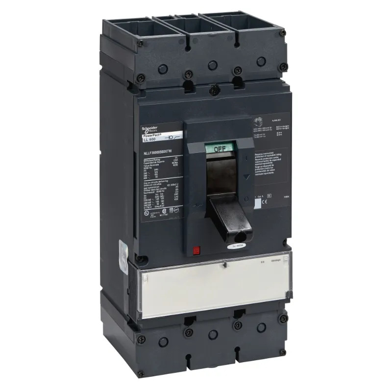 PowerPact - interrupteursectionneur - sans bornes - 600A - 3P - NLLF36000S60XTW Schneider Electric