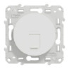 Odace - prise RJ45 cat. 6a STP - grade 3 TV (+multimédia) - blanc - S520477 Schneider Electric